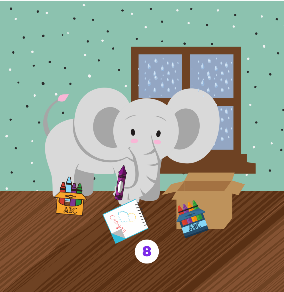 Baby Elephant Treasure box